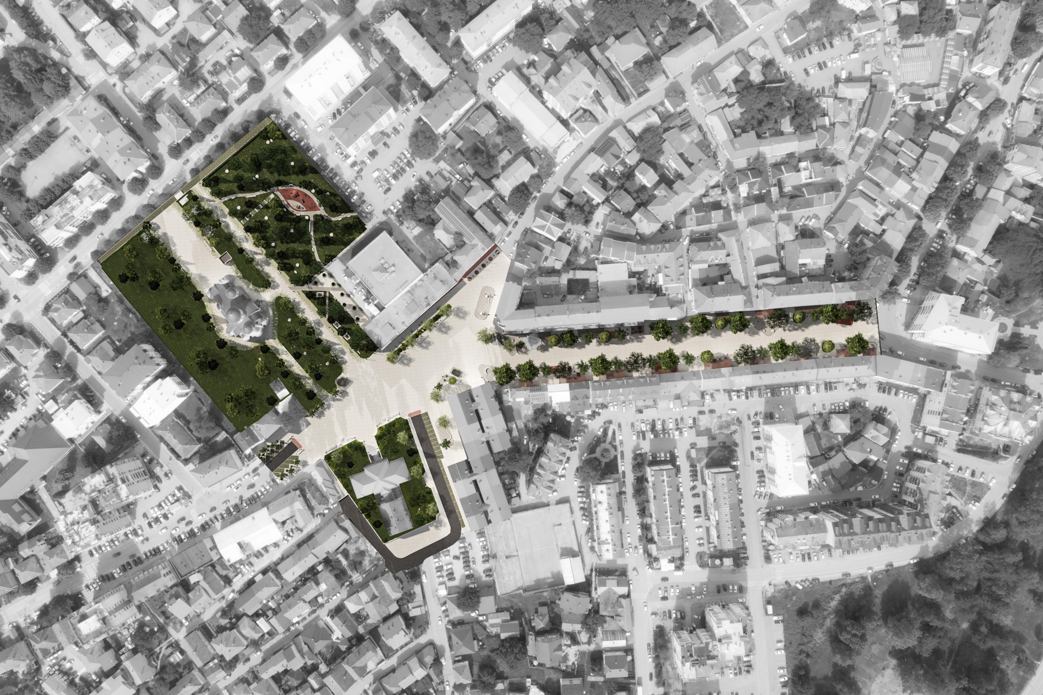 Urban Regeneration of 21 July Square